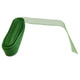 20m Organza Woven Edge Ribbon - Classic Green